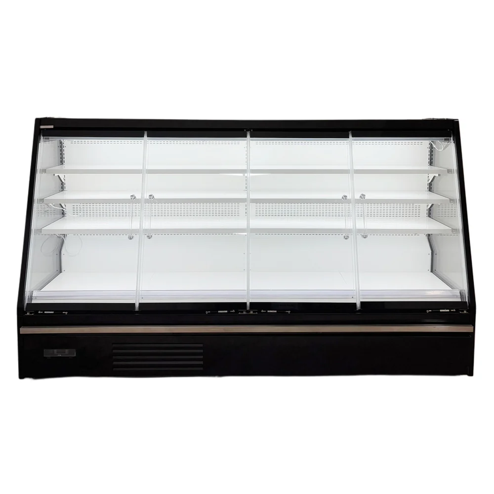 Alaska-Line 101'' Glass Door Merchandiser Cooler 4 Swing Doors 30 Cu.Ft. Capacity – HIT-603 - Image 4