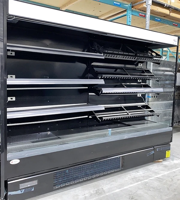 CHEF 101" Open-Air Produce Cooler Display Merchandiser – 52.9 Cu. Ft. Capacity – SMART-250V - Image 7