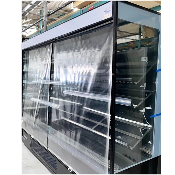 CHEF 101" Open-Air Produce Cooler Display Merchandiser – 52.9 Cu. Ft. Capacity – SMART-250V - Image 8