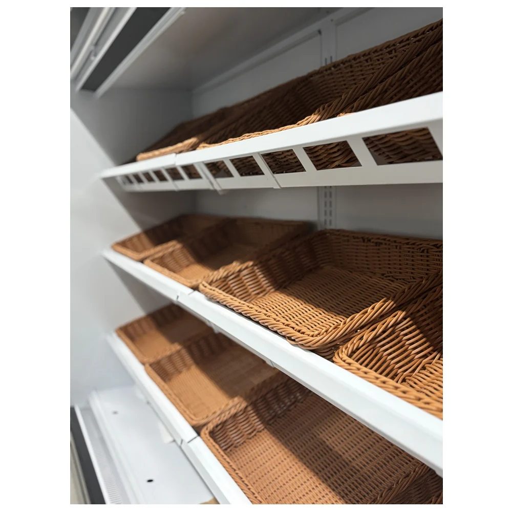 Alaska-Line 101'' Open Air Refrigerated Merchandiser with Curtain –  42.3 Cu.Ft. Capacity Remote or Self Contain HIT-22V - Image 6