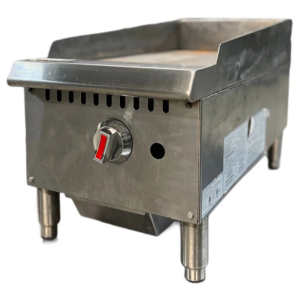 12'' Flat Griddle Natural Gas Used FOR02113 - Image 4