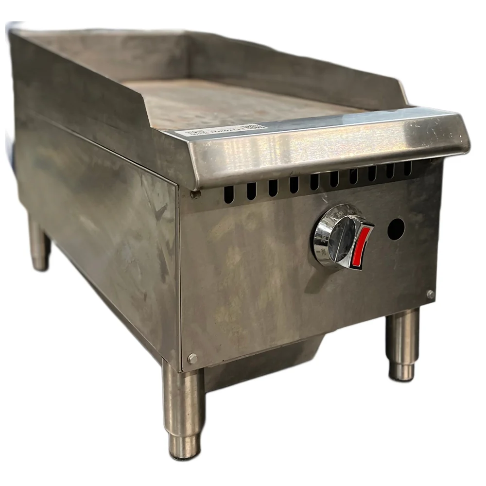 12'' Flat Griddle Natural Gas Used FOR02113 - Image 5