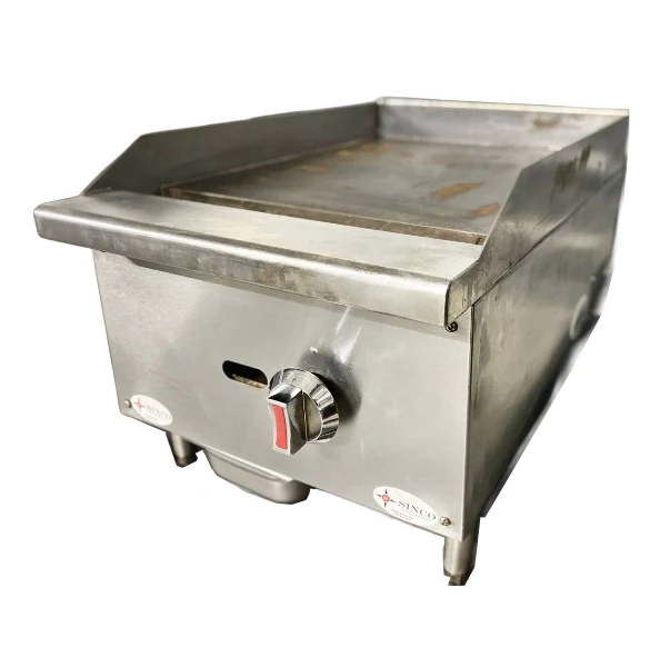 16" Stainless Steel Medium Duty Gas Griddle, 30,000 BTU Used FOR02024 - Image 2