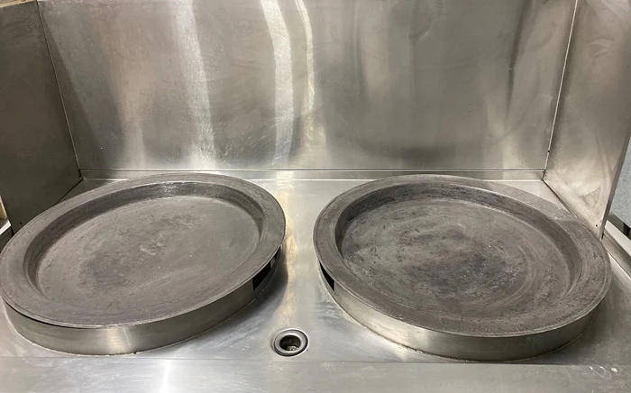 Natural Gas Wok Range 2 Burner Used FOR01191 - Image 4
