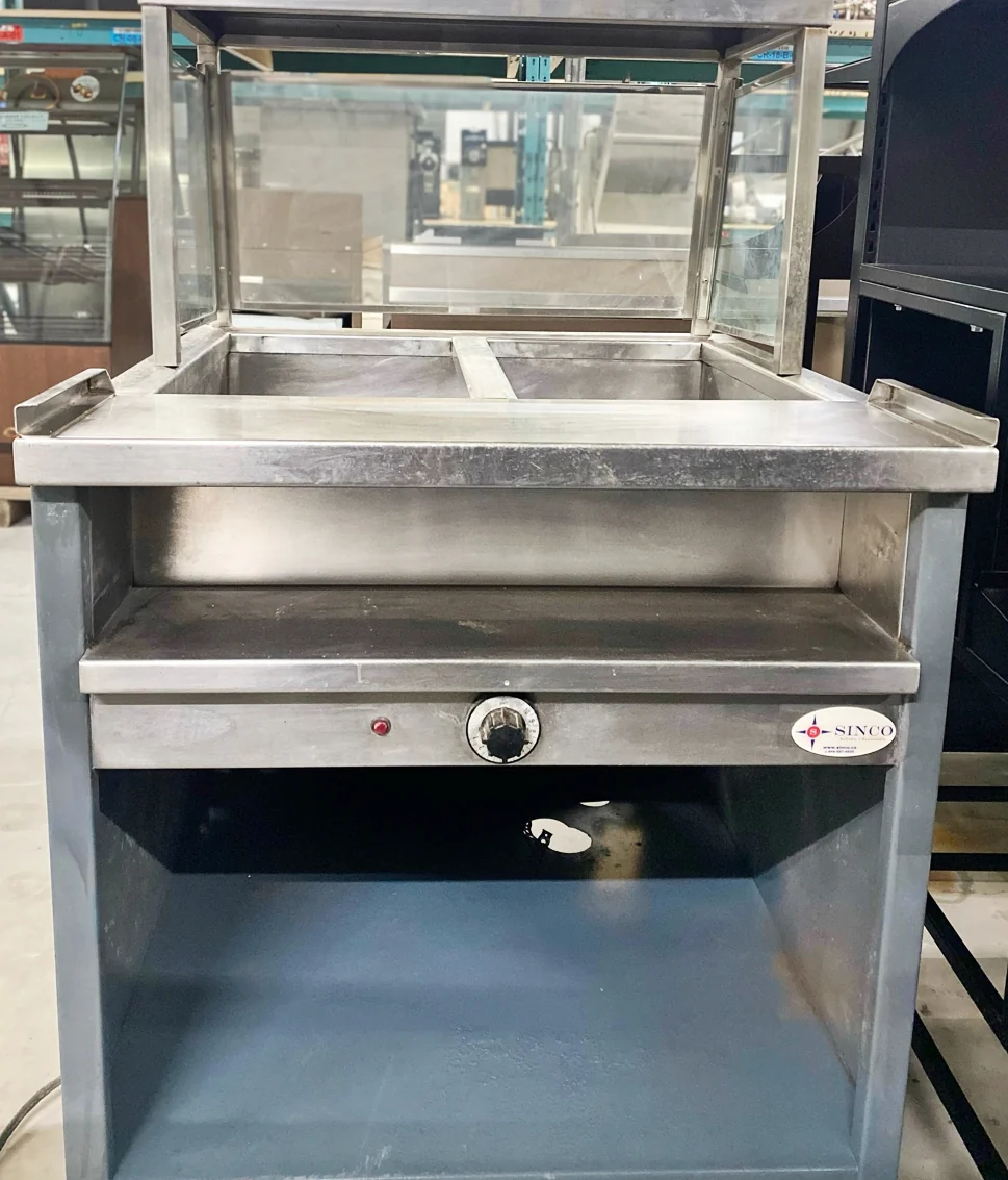 2 Comp Steam Table Used FOR02015 - Image 2