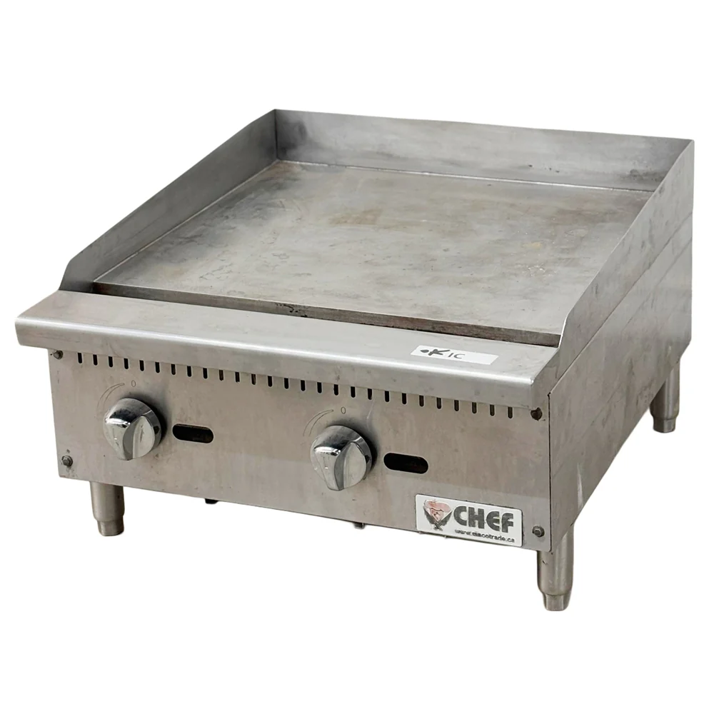 24" Natural Gas Flat Griddle Used CI028 - Image 2