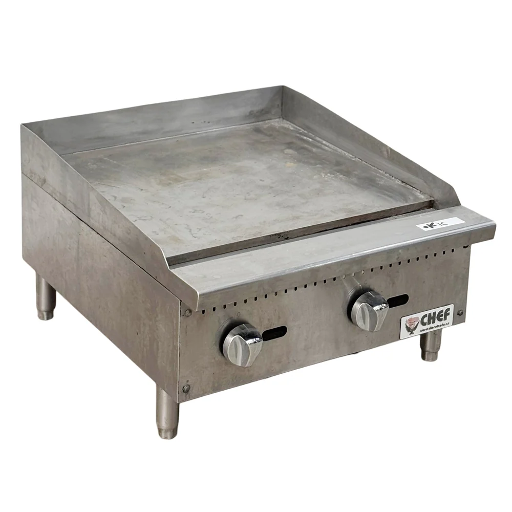 24" Natural Gas Flat Griddle Used CI028 - Image 3