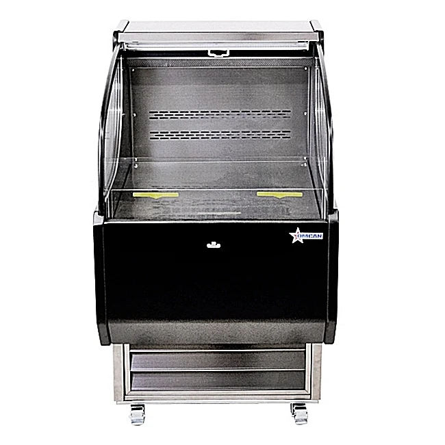 26" Omcan Open Air Refrigerated Display Case 6.6 Cu.Ft. 44379 - Image 3
