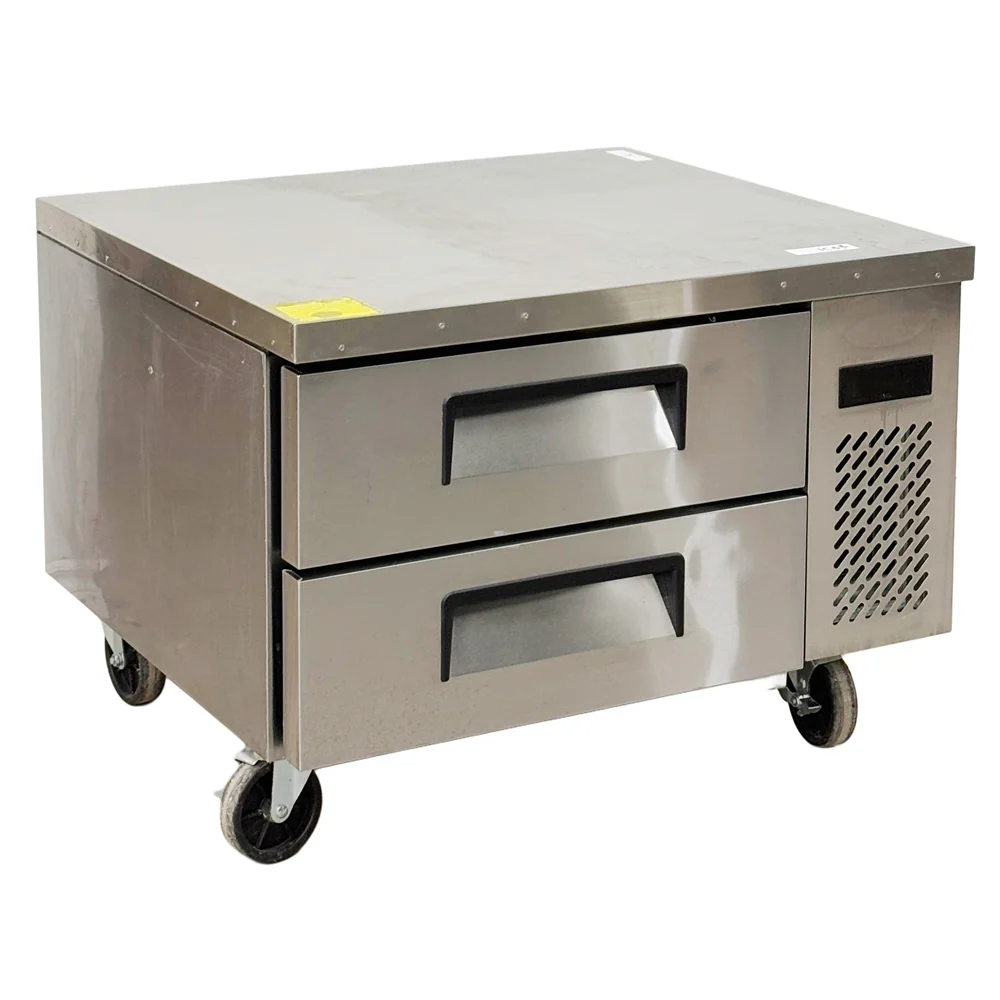 36″ 2 Drawer Refrigerated Chef Base Used CI015 - Image 2