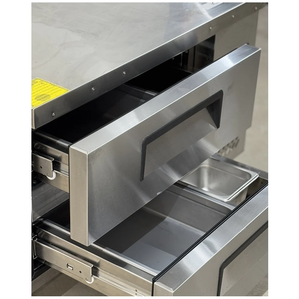36″ 2 Drawer Refrigerated Chef Base Used CI015 - Image 4