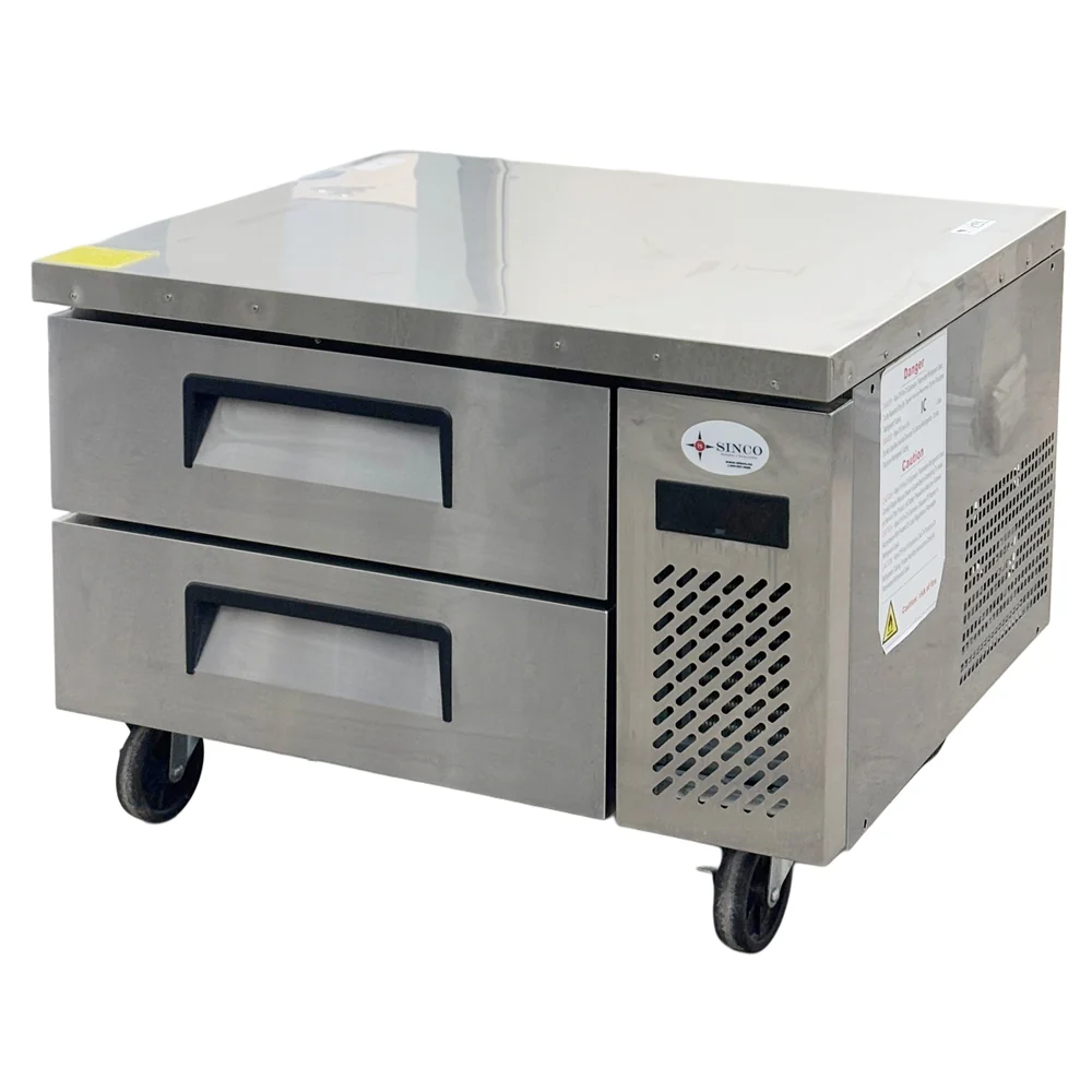 36″ 2 Drawer Refrigerated Chef Base Used CI024 - Image 2