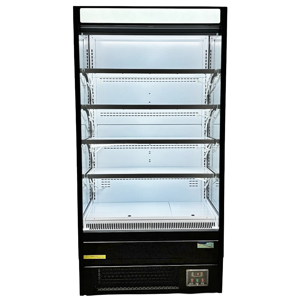 Alaska-Line 39" Open Air Cooler Display Merchandise Refrigeration – 12.3 Cu. Ft. Capacity – HIT-42 - Image 3