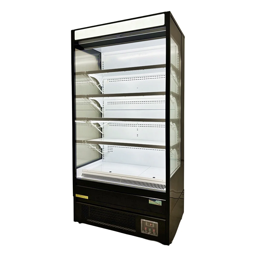Alaska-Line 39" Open Air Cooler Display Merchandise Refrigeration – 12.3 Cu. Ft. Capacity – HIT-42 - Image 4