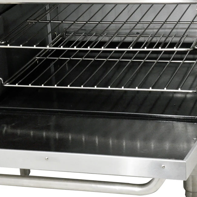 36" Omcan Commercial Gas Range Natural Gas 43151 - Image 4