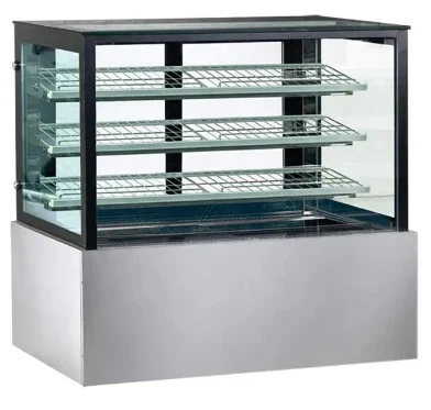 36'' CHEF Pastry Display Warmer Rectangle Glass HD-903S - Image 2