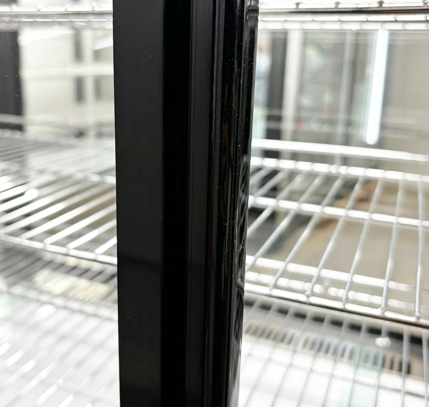 36'' CHEF Pastry Display Warmer Square Glass Black HD-906S - Image 7
