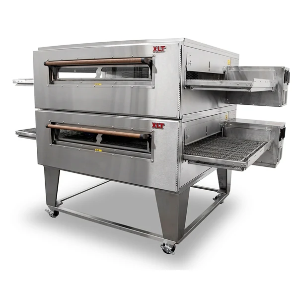 38'' XLT Double Deck Natural Gas Pizza Conveyor Oven G Series XLT3855-2 - Image 2