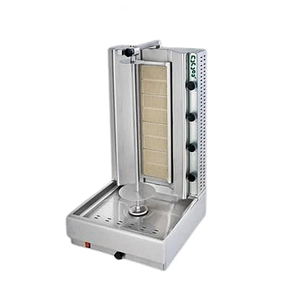 Eurodib 4 Burner Gas Gyro And Shawarma Machine 4x2 Burners, DG8A-N