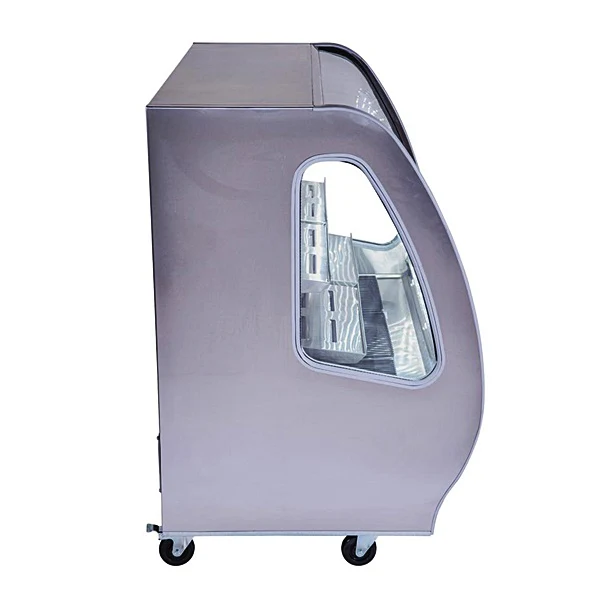 40" Pro-Kold Deli Case Stainless Steel 14 Cu.Ft -  DDC-40SS - Image 4