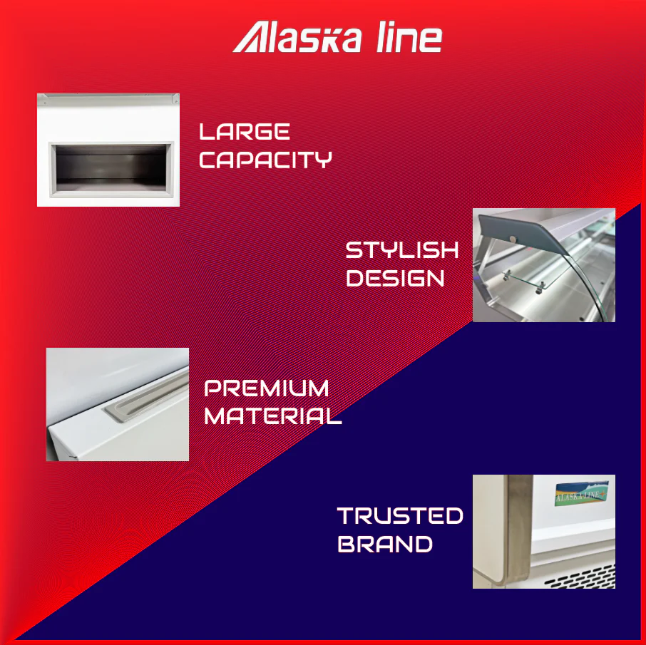 48'' Alaska-Line Meat Deli Service Showcase HIT-40 - Image 4