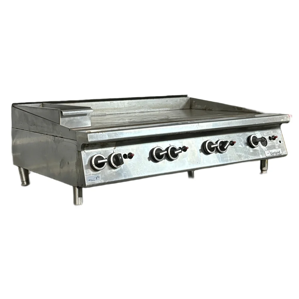 48'' Garland Flat Griddle Natural Gas Used FOR01929 - Image 3