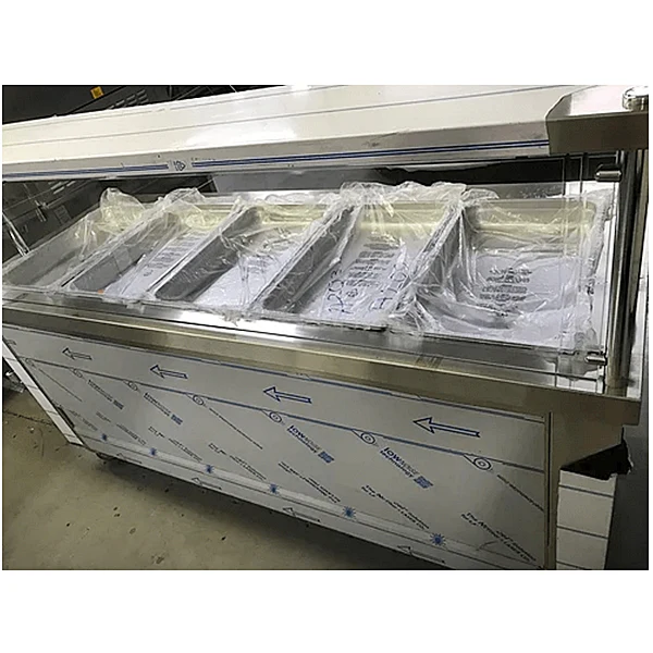 72" CHEF Five-Pan Electric Steam Table With Sneeze Guard SIN5C - Image 3