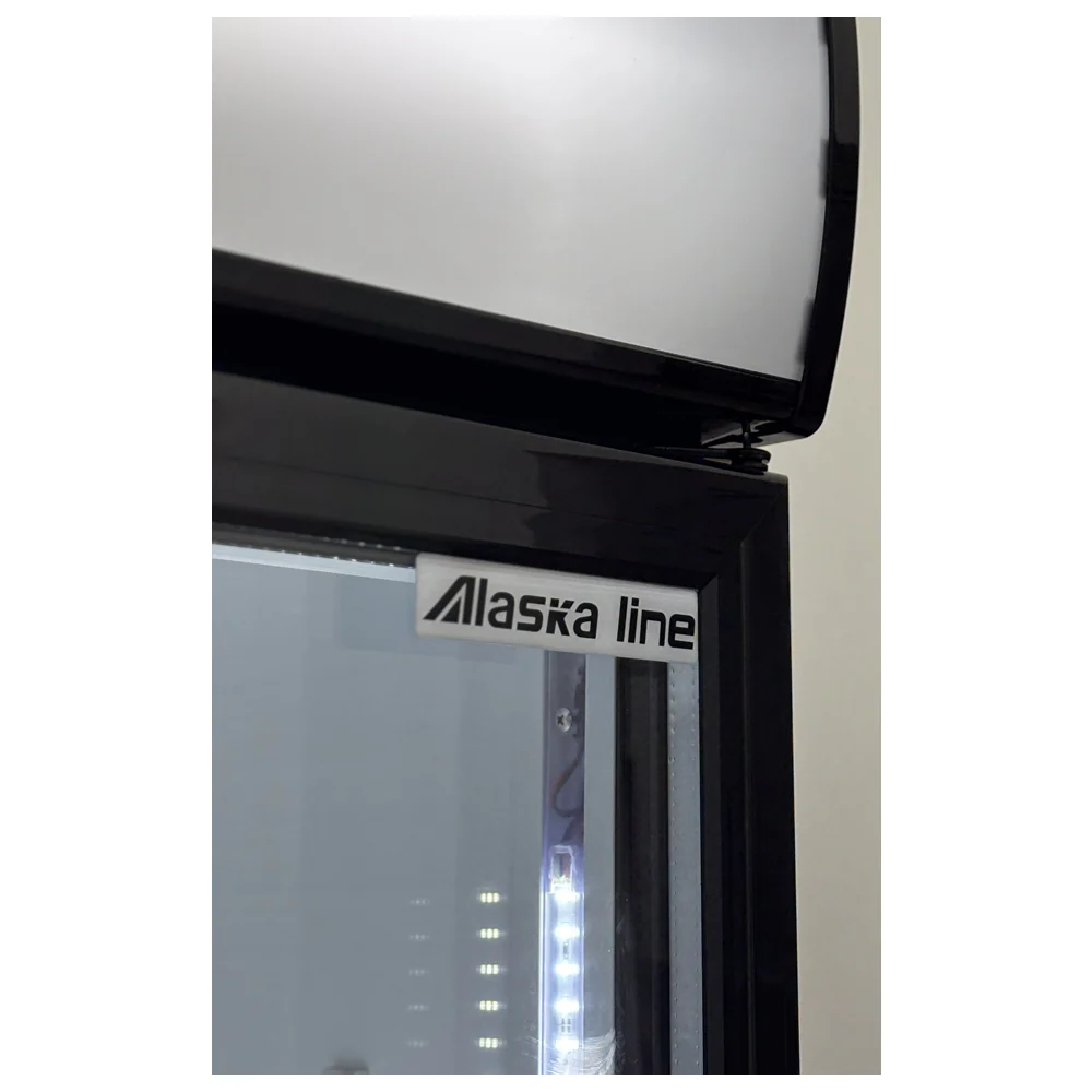 Alaska-Line 52" Two Swing Glass Door Cooler 38.3 Cu.Ft., HIT-802 - Image 12