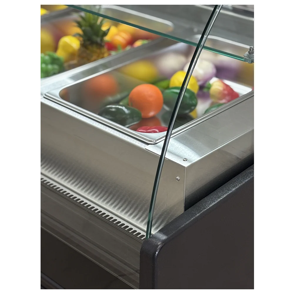 53'' Alaska-Line Salad Prep Table with GN Pan HIT-35 - Image 6
