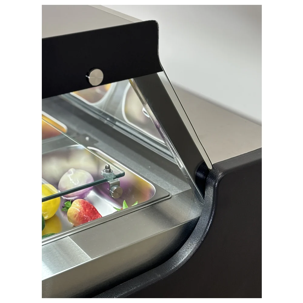 53'' Alaska-Line Salad Prep Table with GN Pan HIT-35 - Image 7