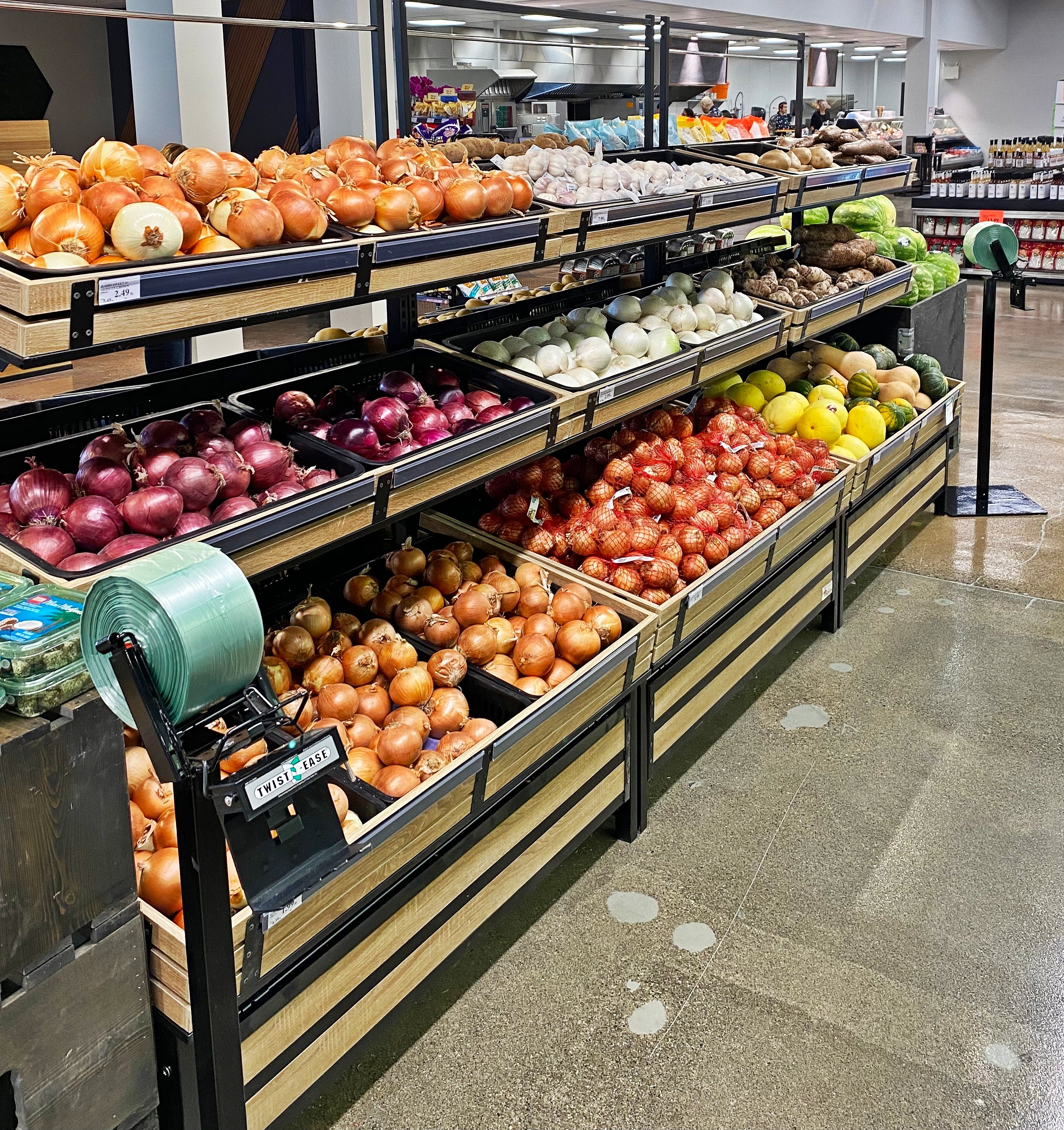 48" Double Side Vegetable & Fruit Rack HBR-3000 - Image 3