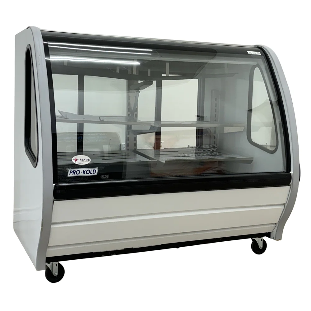 56" Pro-Kold Deli & Merchandise Display Case White 21 Cu.Ft. Capacity, DDC-60W - Image 4