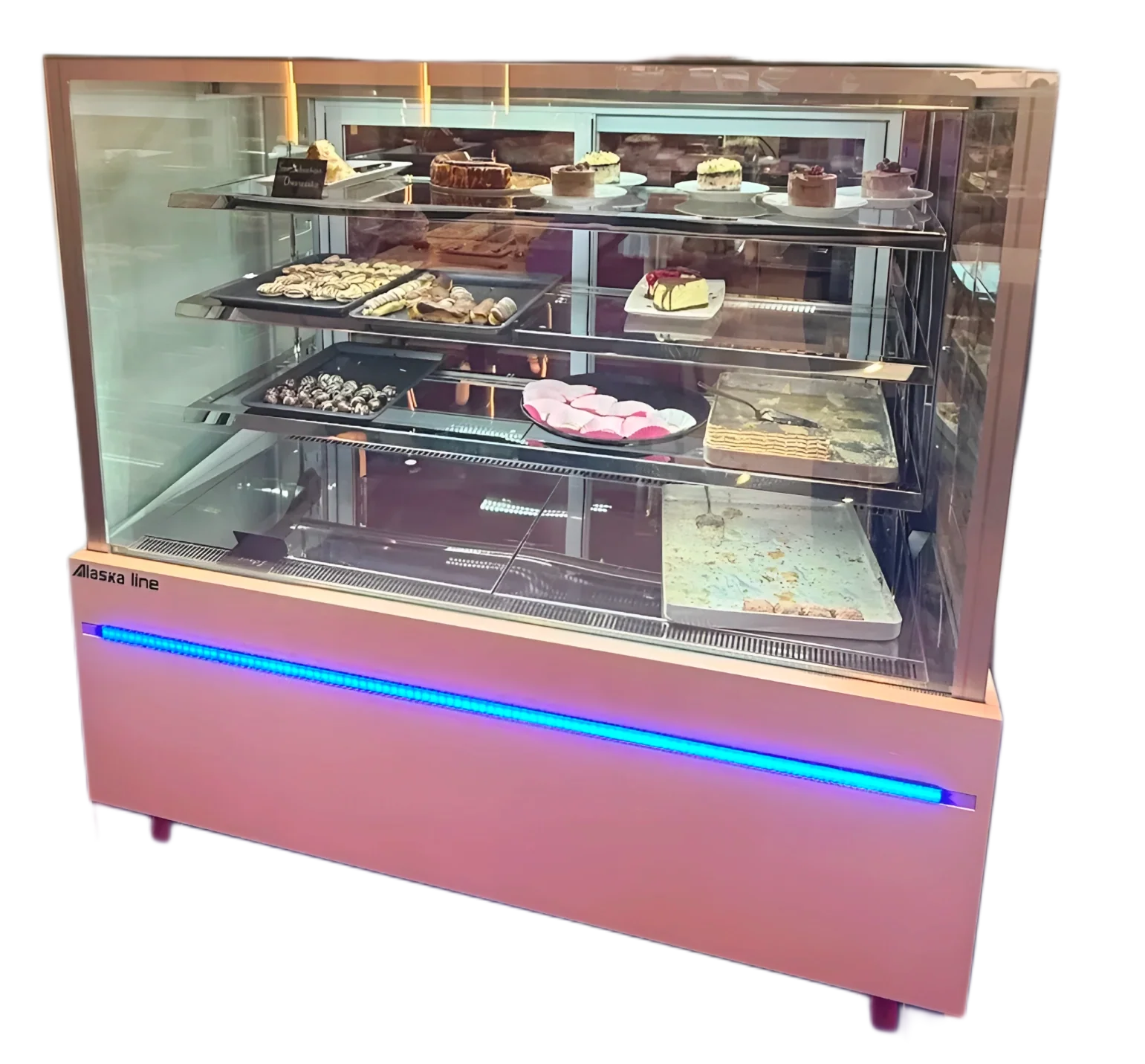 Alaska Line 48'' Premium Pastry Display Cooler HIT-400 - Image 4