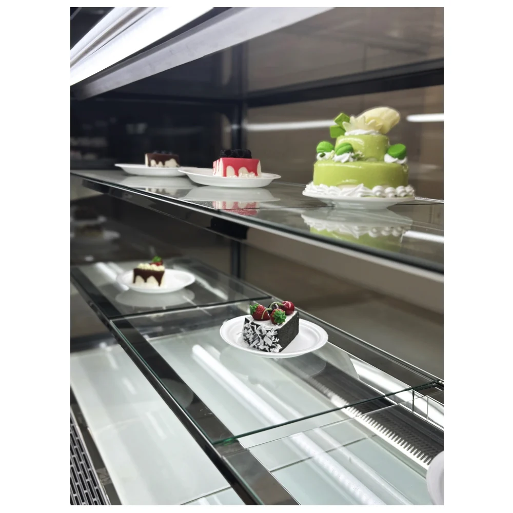 60" CHEF Floor Display Pastry Cooler 20.4 Cu.Ft Used FOR02333 - Image 4