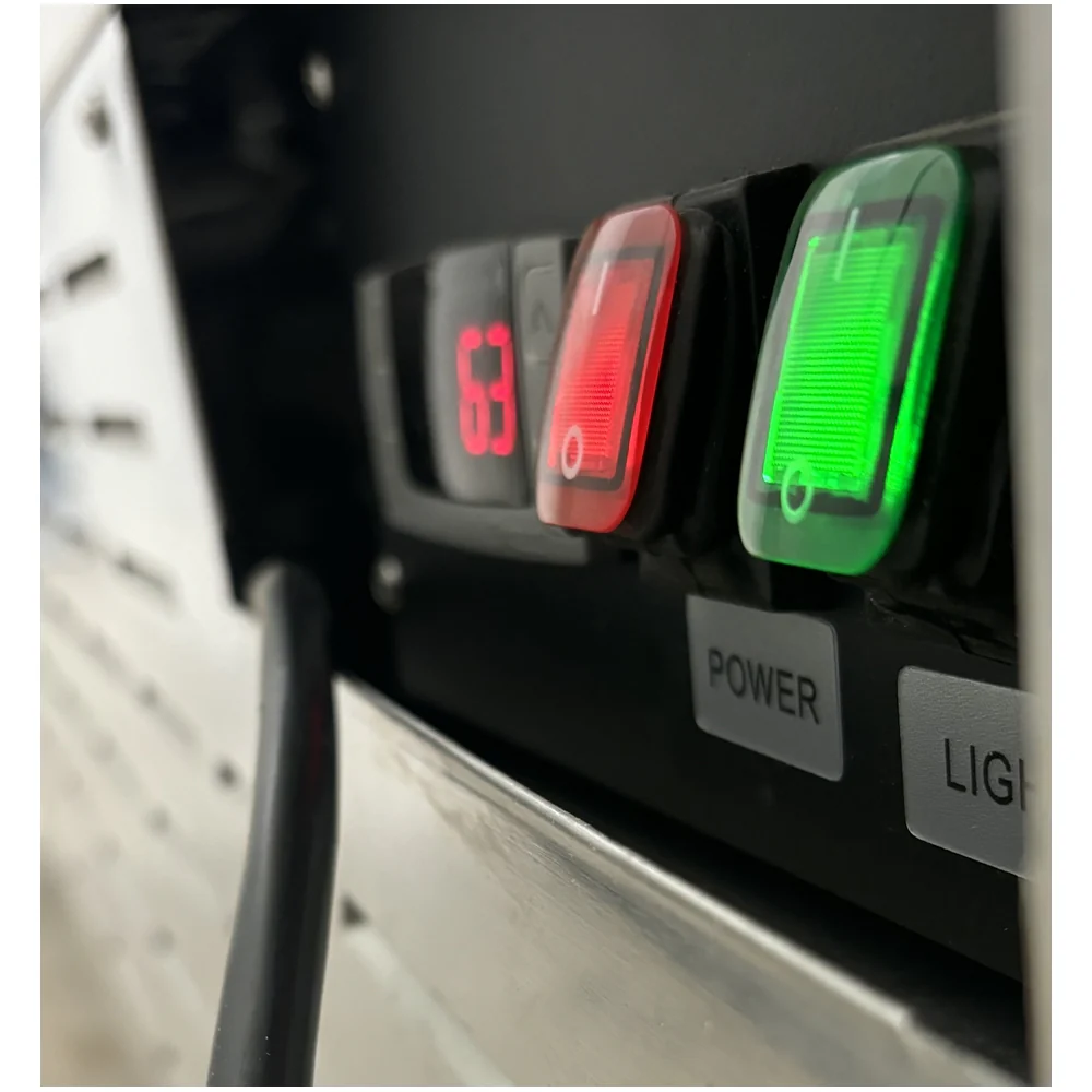 60'' CHEF Stainless Steel Curved Display Cooler 22 Cu.Ft -  STD-6032-S - Image 5