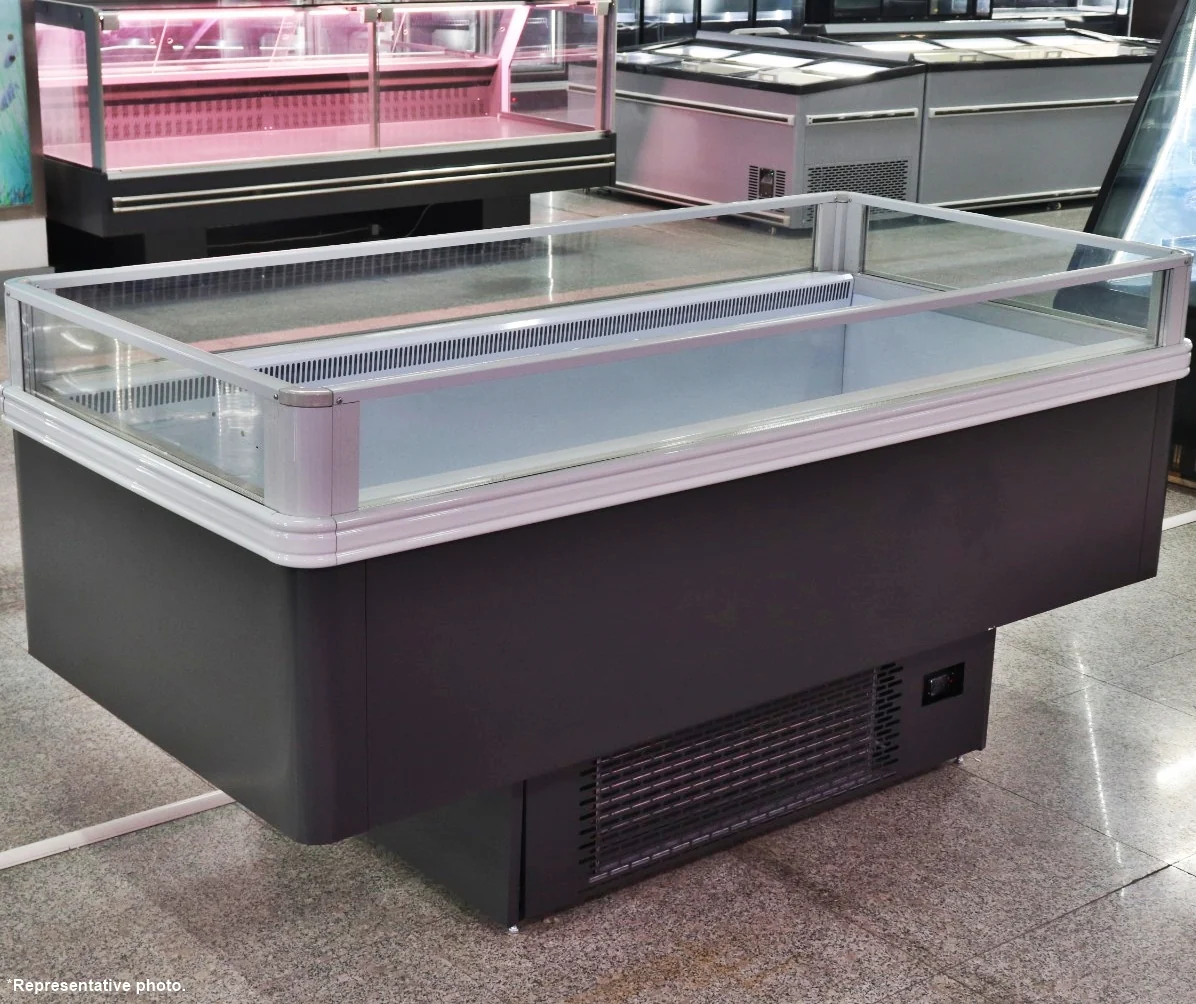 100'' Alaska-Line Open Display Double Temperature Island Freezer HIT-4 - Image 5