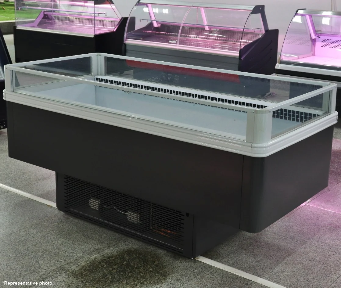 100'' Alaska-Line Open Display Double Temperature Island Freezer HIT-4 - Image 6