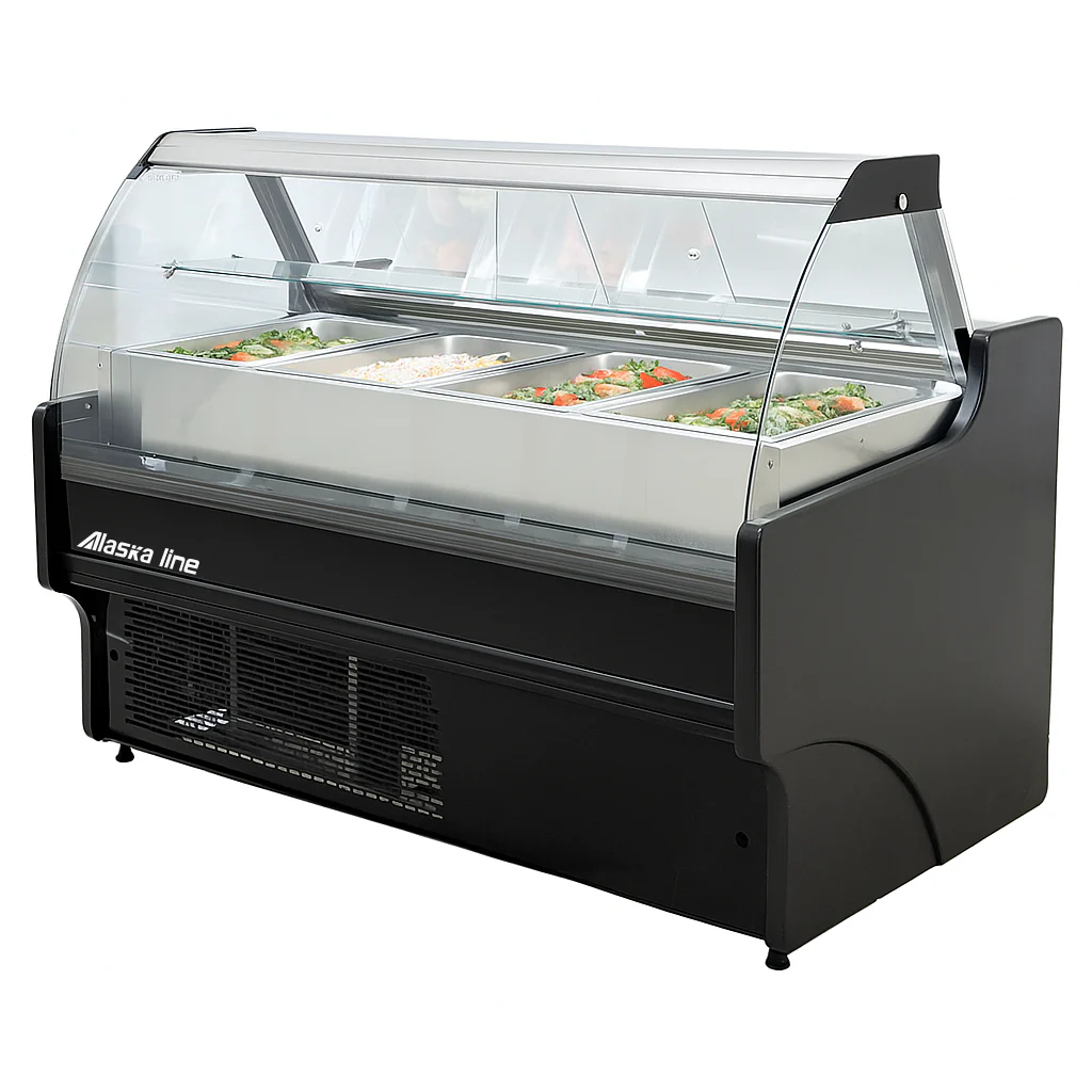 63'' Alaska-Line Salad Prep Table with GN Pan HIT-36 - Image 2