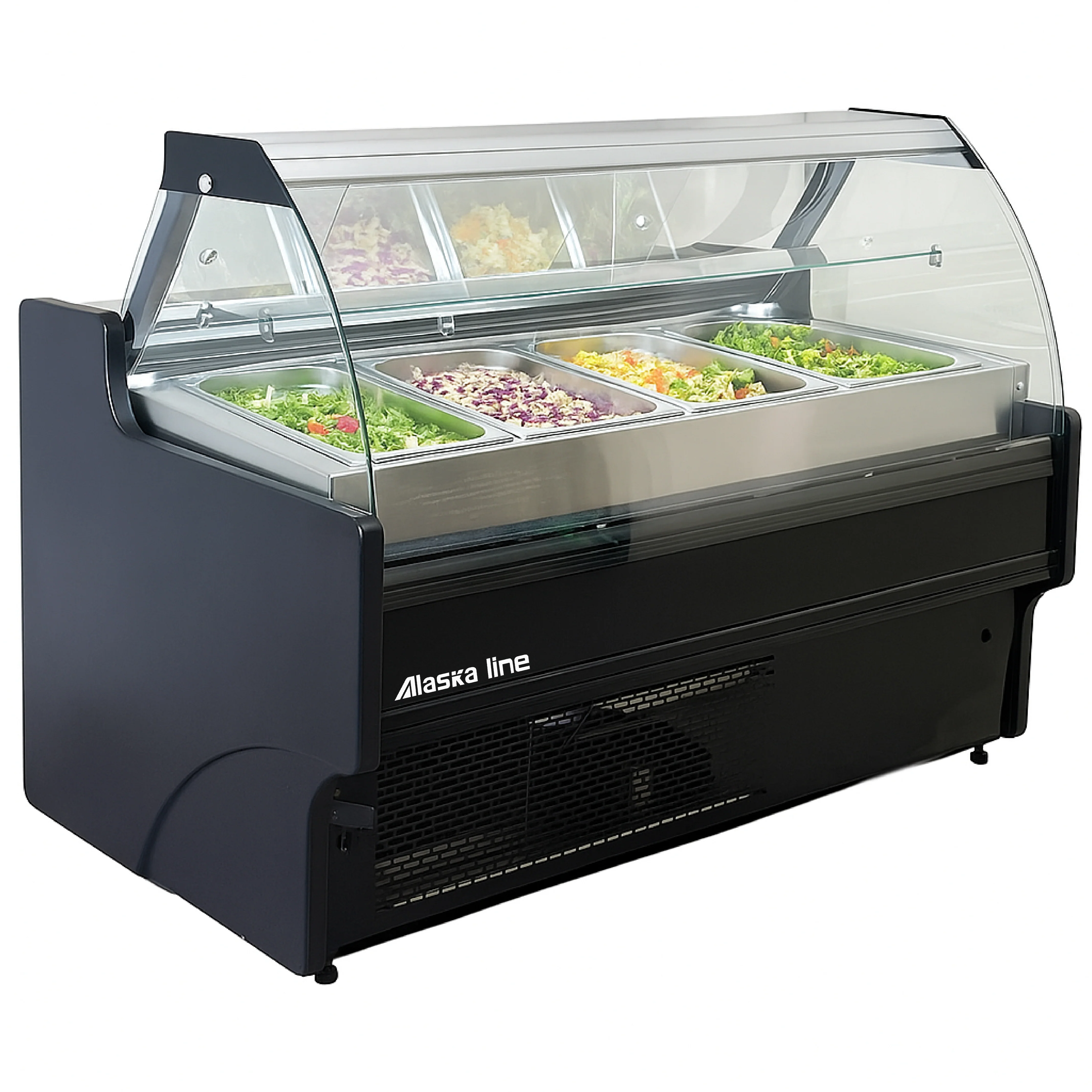 63'' Alaska-Line Salad Prep Table with GN Pan HIT-36 - Image 3