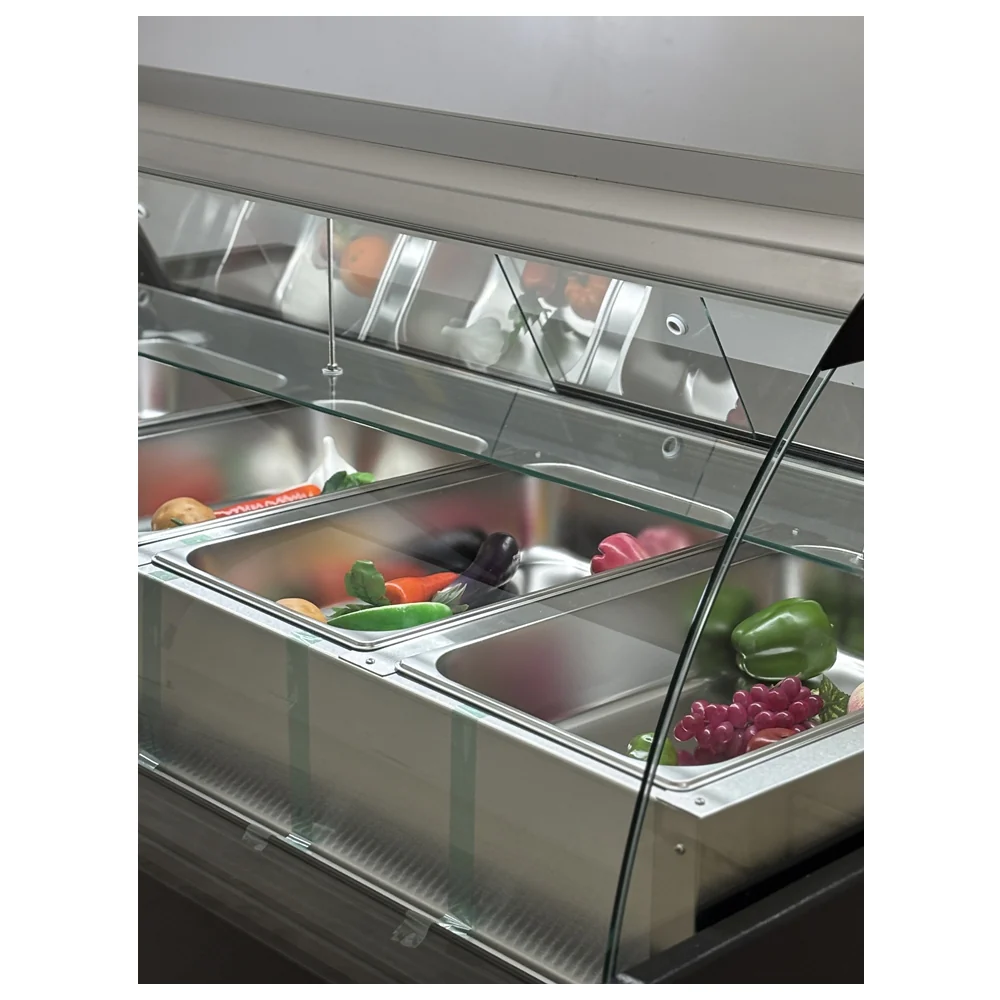 63'' Alaska-Line Salad Prep Table with GN Pan HIT-36 - Image 4