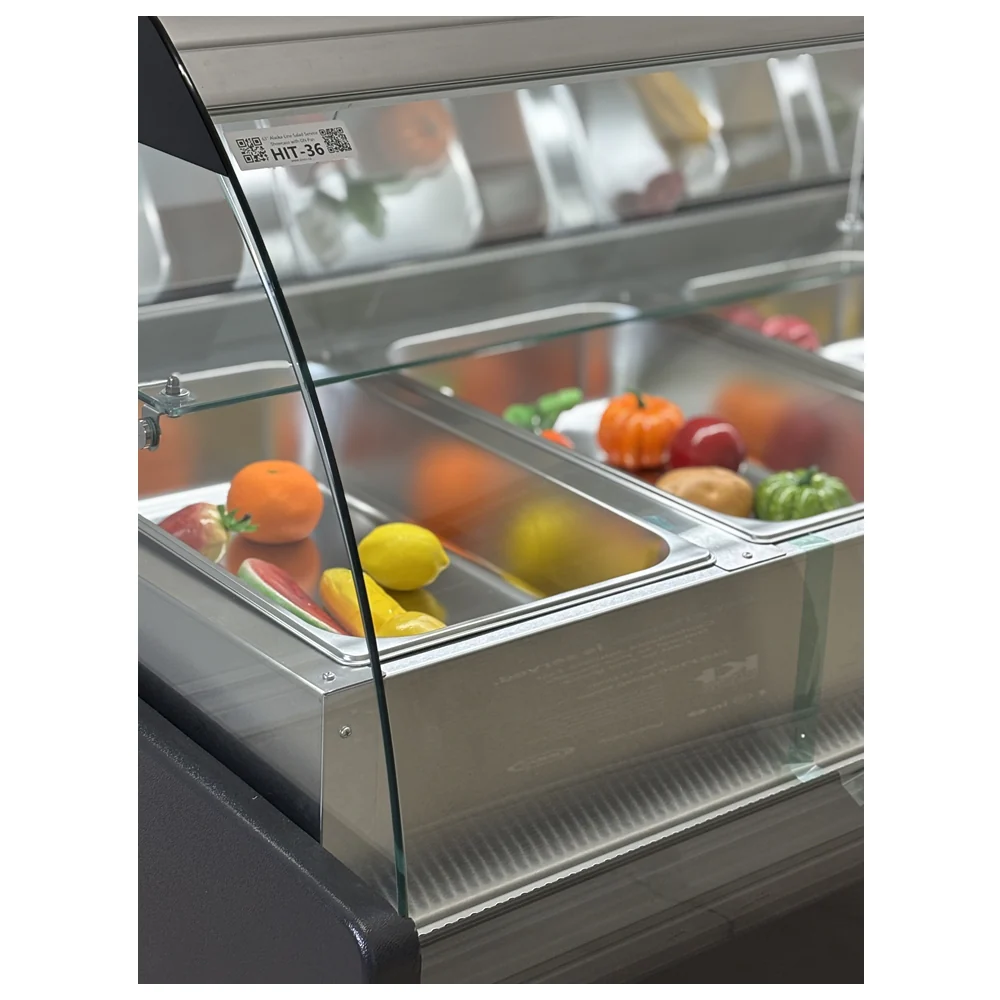 63'' Alaska-Line Salad Prep Table with GN Pan HIT-36 - Image 5