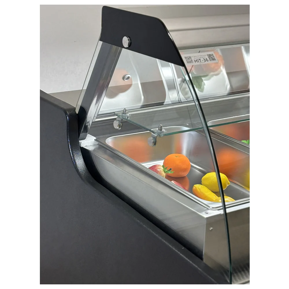 63'' Alaska-Line Salad Prep Table with GN Pan HIT-36 - Image 7