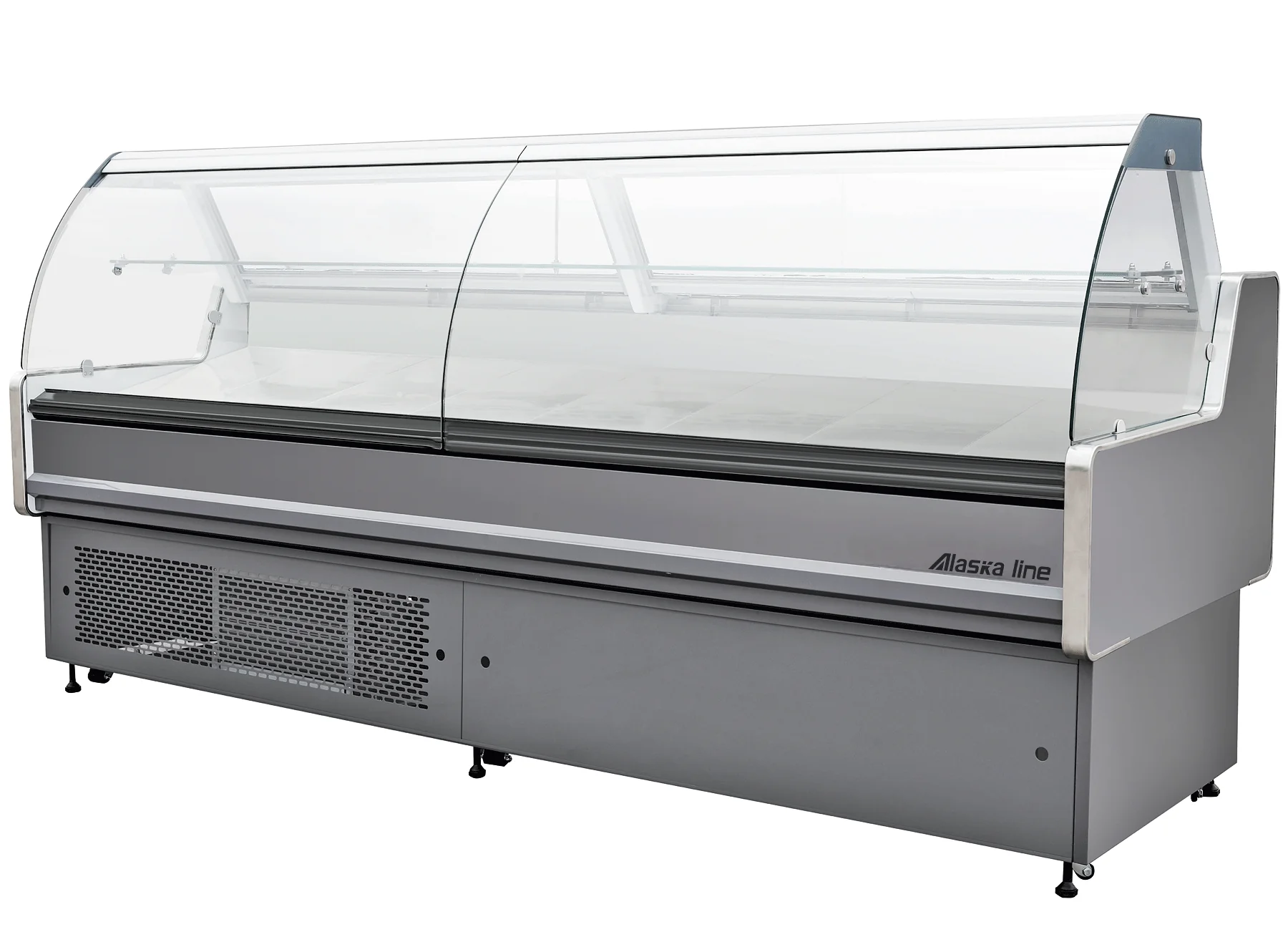 71'' Alaska-Line Deli & Meat Service Showcase with Storage HIT-33 - Image 3