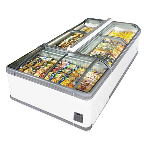 73'' CHEF Island Freezer with Top Open Sliding Door VENUS 185 (END) - Image 3