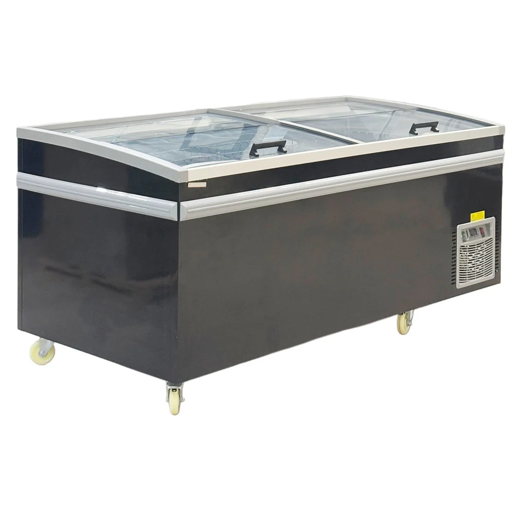 Alaska-Line 75'' Island Chest Freezer Supermarket Style Super Size 28 Cu.Ft. Capacity, HIT-600 - Image 6