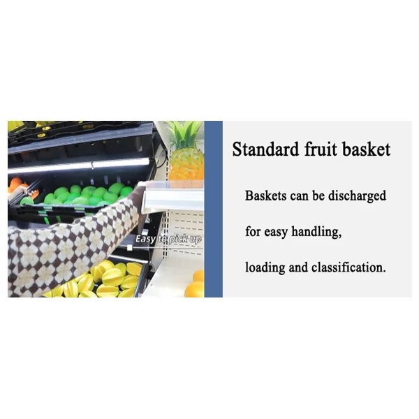 Alaska-Line 76'' Open Air Merchandise Floor Display Cooler w/ Curtain 31.7 Cu.Ft. HIT-23V - Image 6