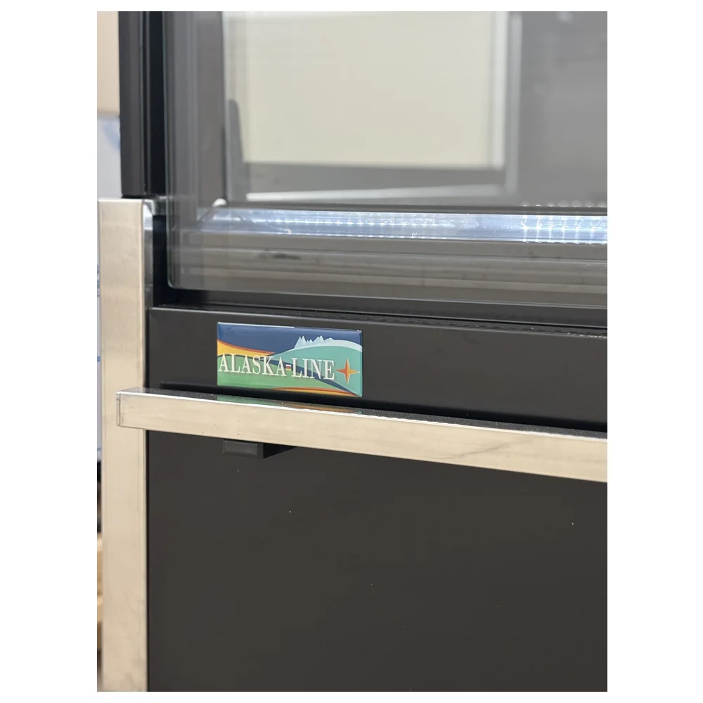 77'' Alaska-Line Slim Deli/Meat Square Glass Showcase HIT-38 - Image 7