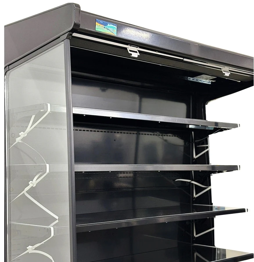 Alaska-Line 77'' Open-Air Merchandiser Display Cooler  – 28 Cu. Ft. Capacity – HIT-20 - Image 4