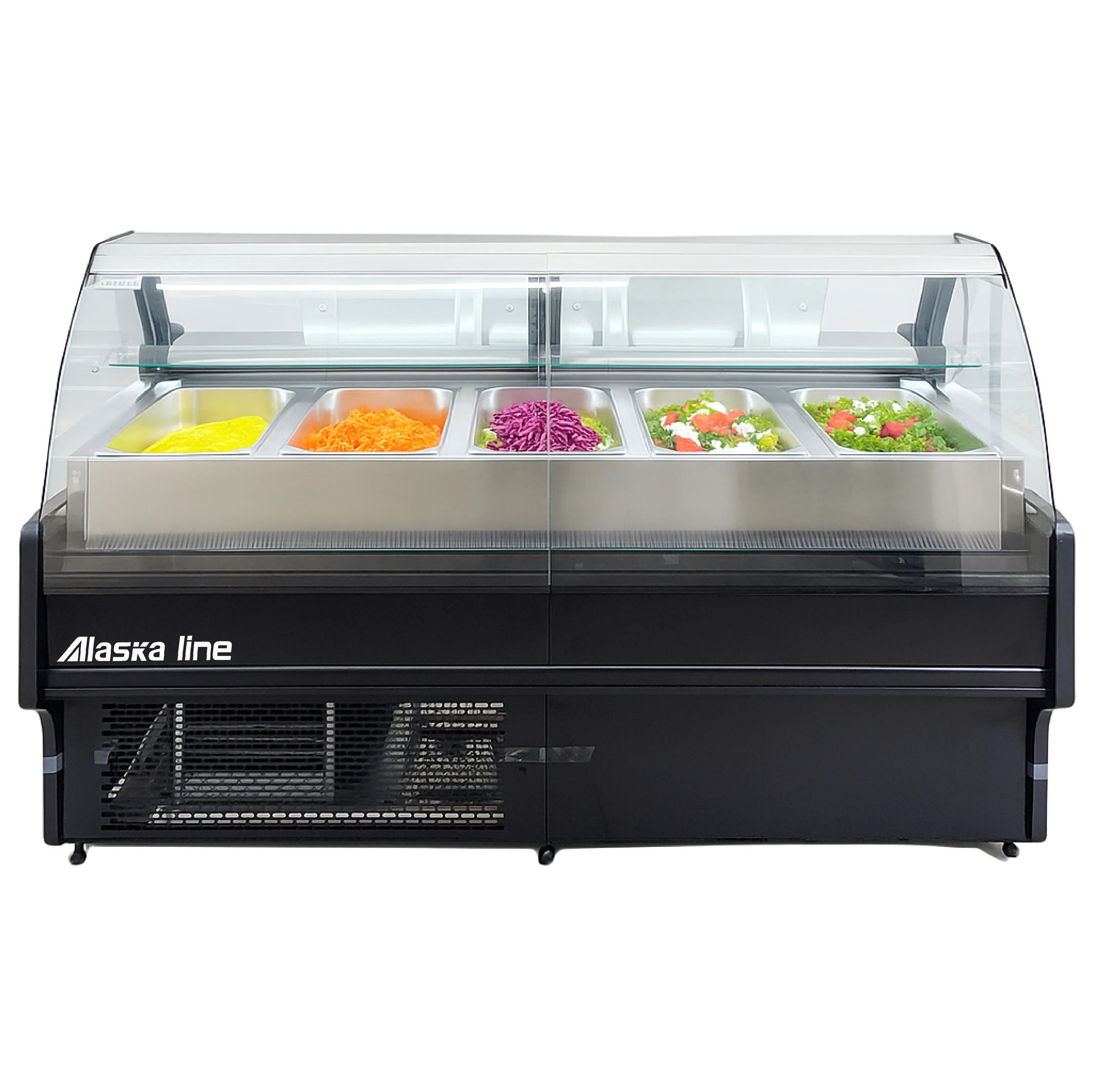 77'' Alaska-Line Salad Prep Table with Storage & GN Pan HIT-37 - Image 3