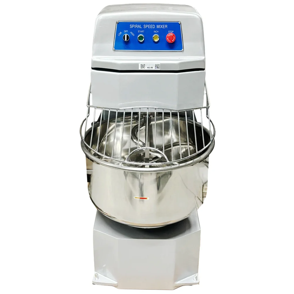 CHEF Spiral Dough Mixer 80Qt Capacity, HS-80 - Image 2