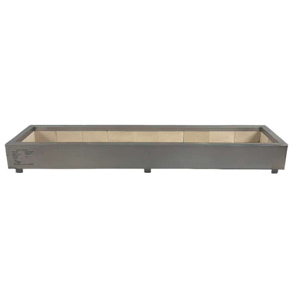 Lava Rock 84'' with Fire Brick Charcoal Manual Grill for Kebab LR-7 - Image 5